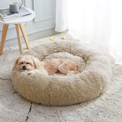 Round Plush Bed 5