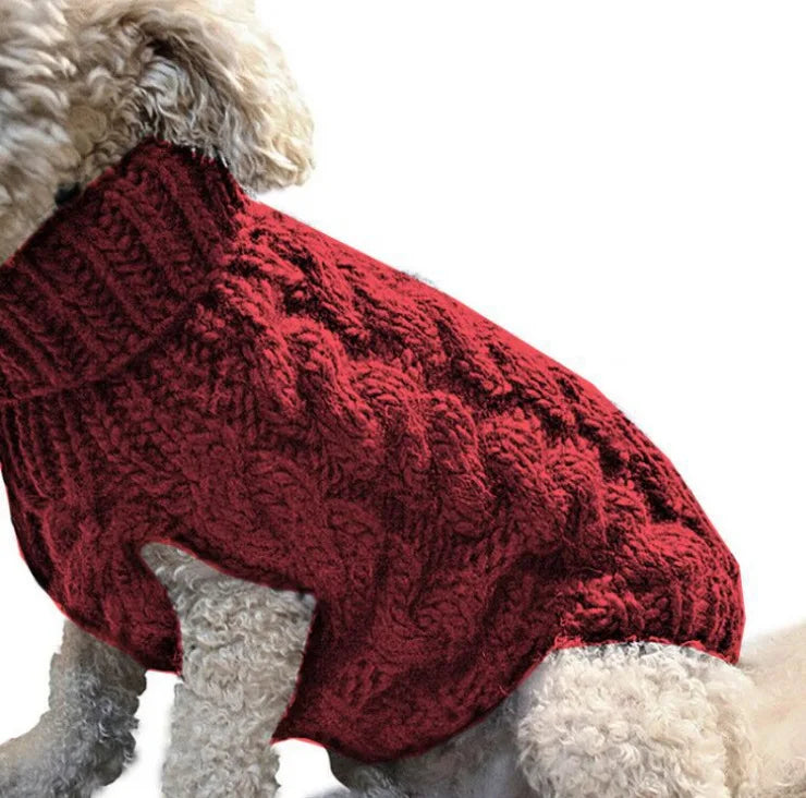 Small Dog Knitted Sweater 1