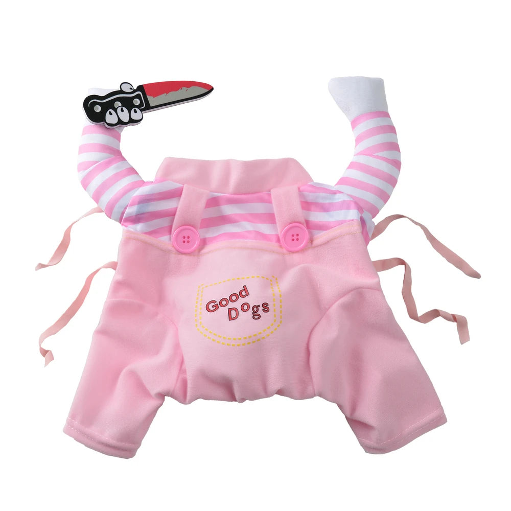 Knife-Holding Costume