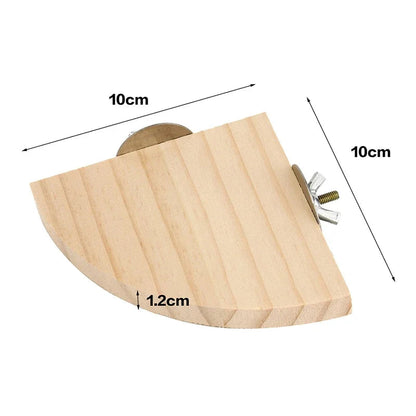 Bird Wooden Platform Stand