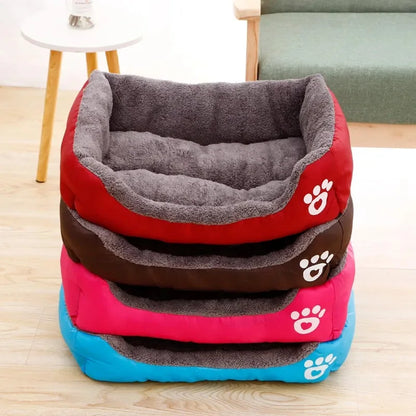 Square Plush Bed 10