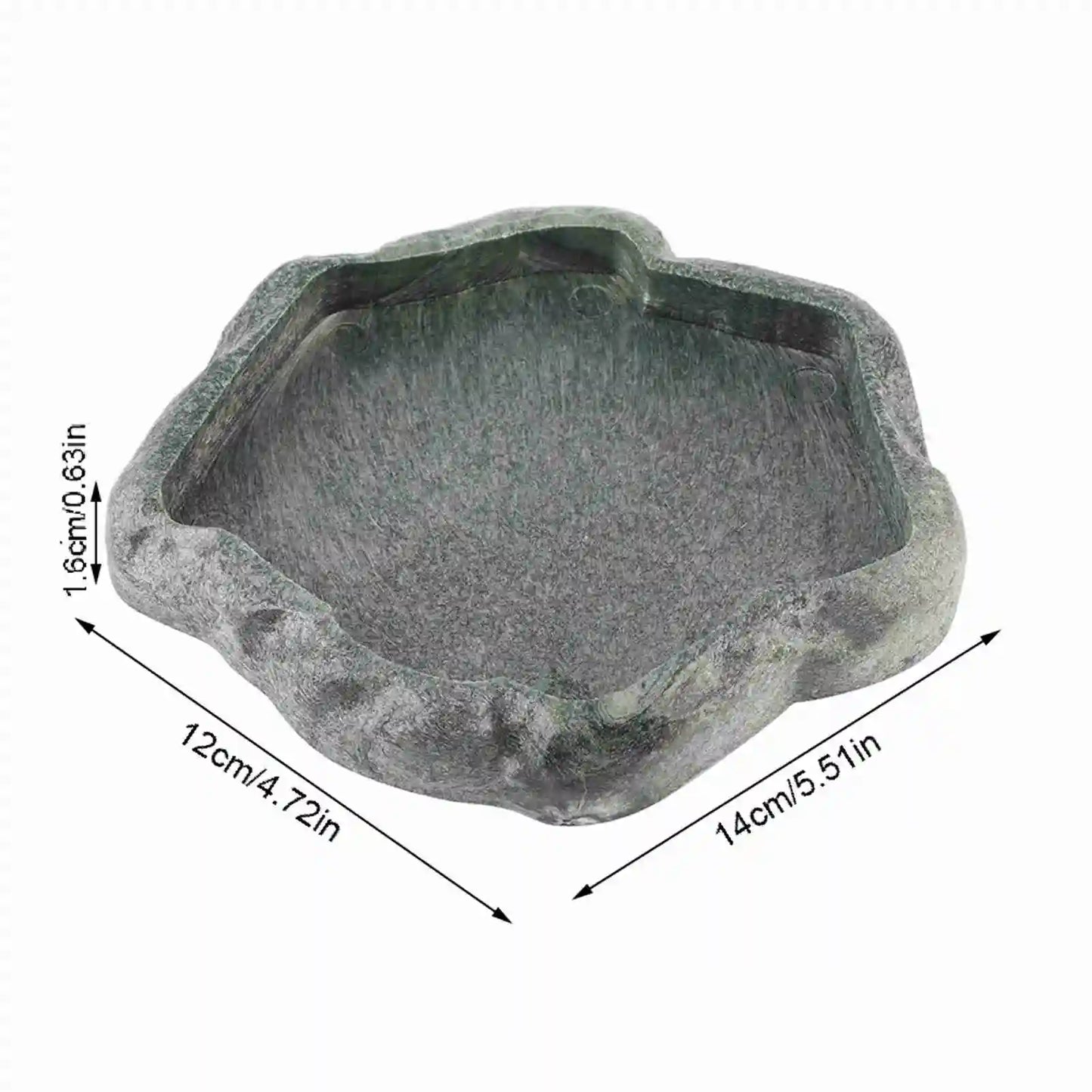 Reptile Resin Feeder Bowl
