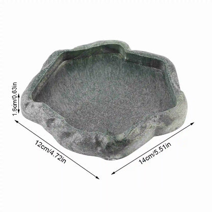 Reptile Resin Feeder Bowl