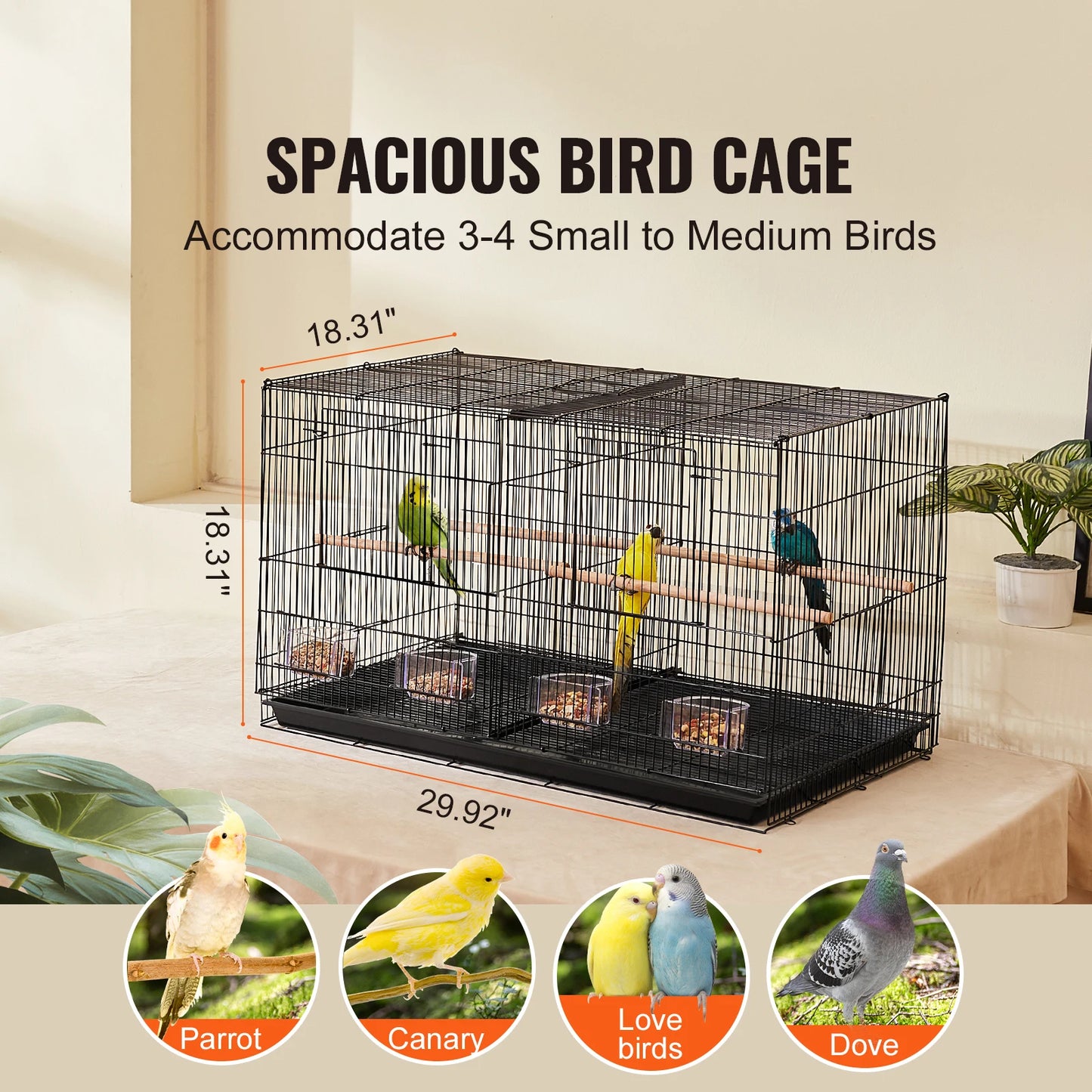 Stackable Bird Cage