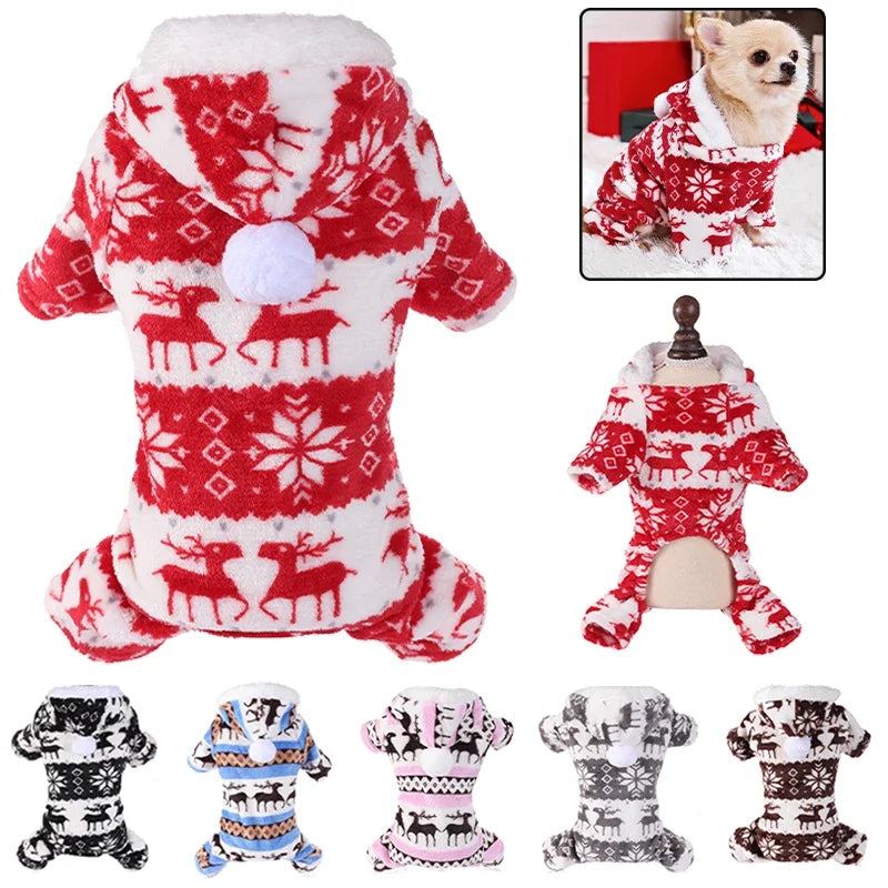 Pet Christmas Jumpsuit
