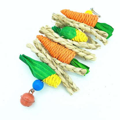 Handwoven Hanging Chew Toy