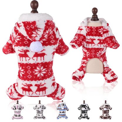 Pet Christmas Jumpsuit