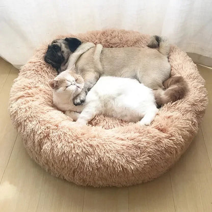 Round Plush Bed 4
