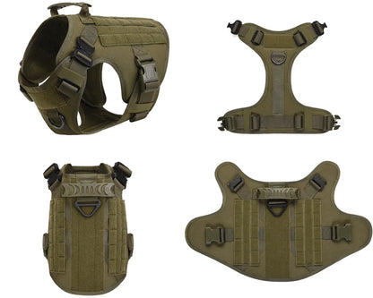 Military Tactical Dog Harness Set 2