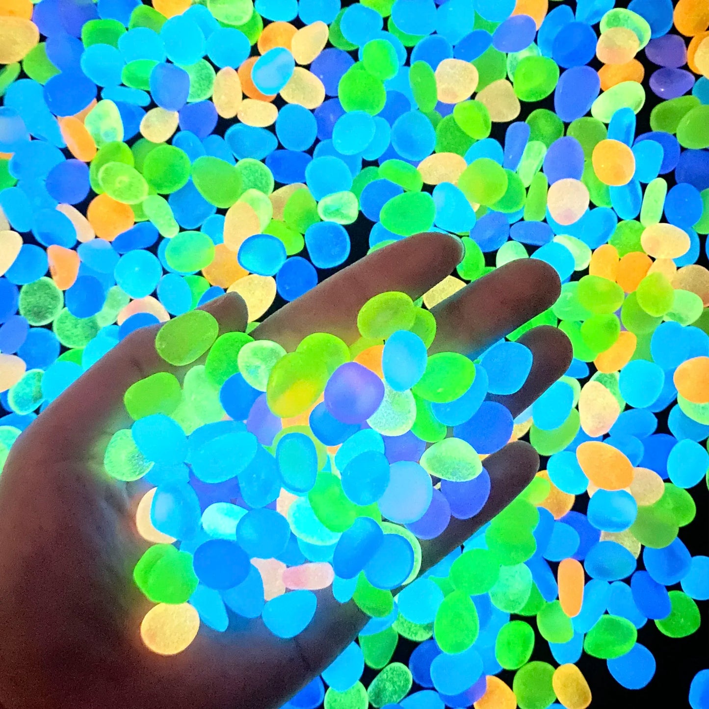 Fluorescent Aquarium Decoration Rocks