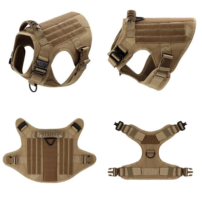 Military Tactical Dog Harness Set 3