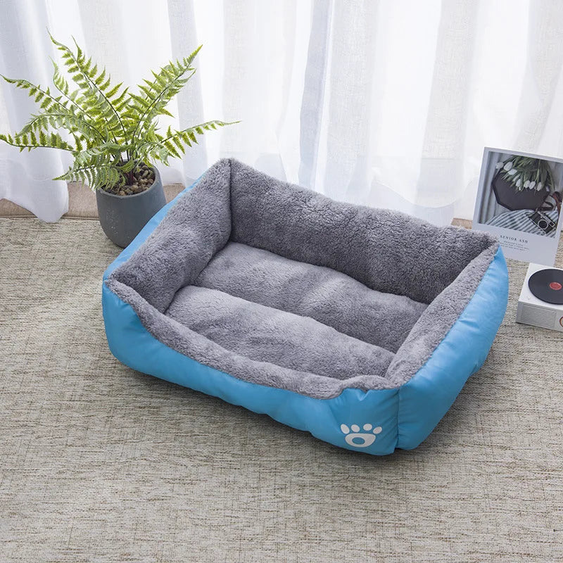 Square Plush Bed 8