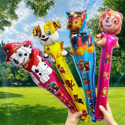 Paw Patrol Stick Foil Balloons