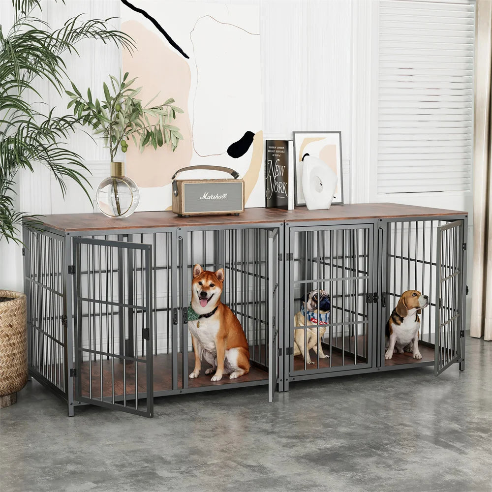 Furniture Style Dog House – 4-Doors