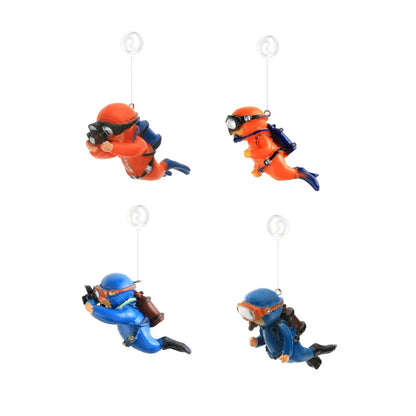 Divers Aquarium Figures 2