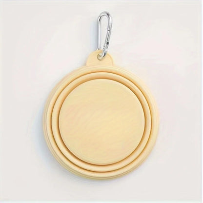 Hanging Folding Silicone Dog Bowl