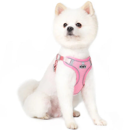 Reflective Harness Vest with Leash