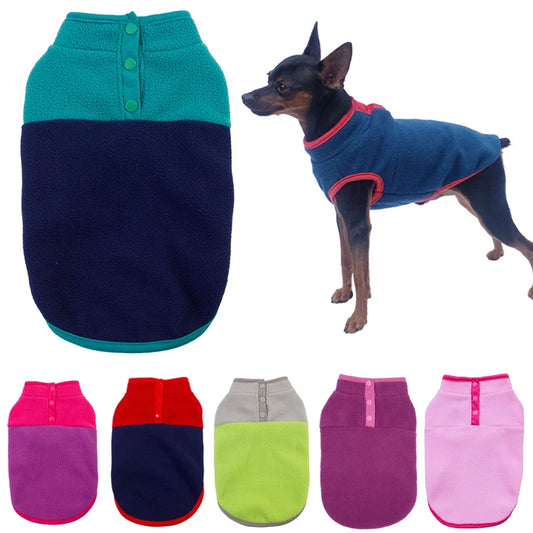 Small Dog Fleece Jacket 1