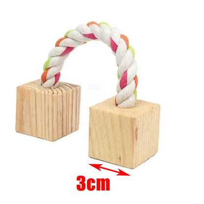 Wooden Roller Chew Toy