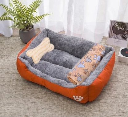 Square Plush Bed 10
