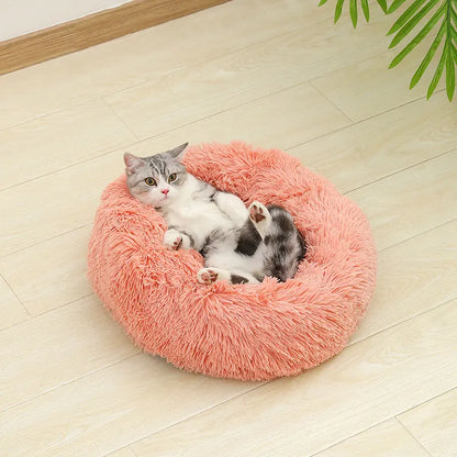 Plush Dog Bed Soft Long Cushion