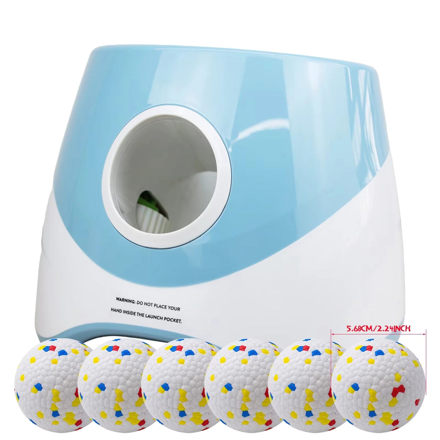 Rechargeable Automatic Dog Tennis Ball Launcher