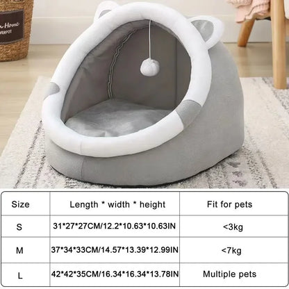 Cat Tent Cave Bed