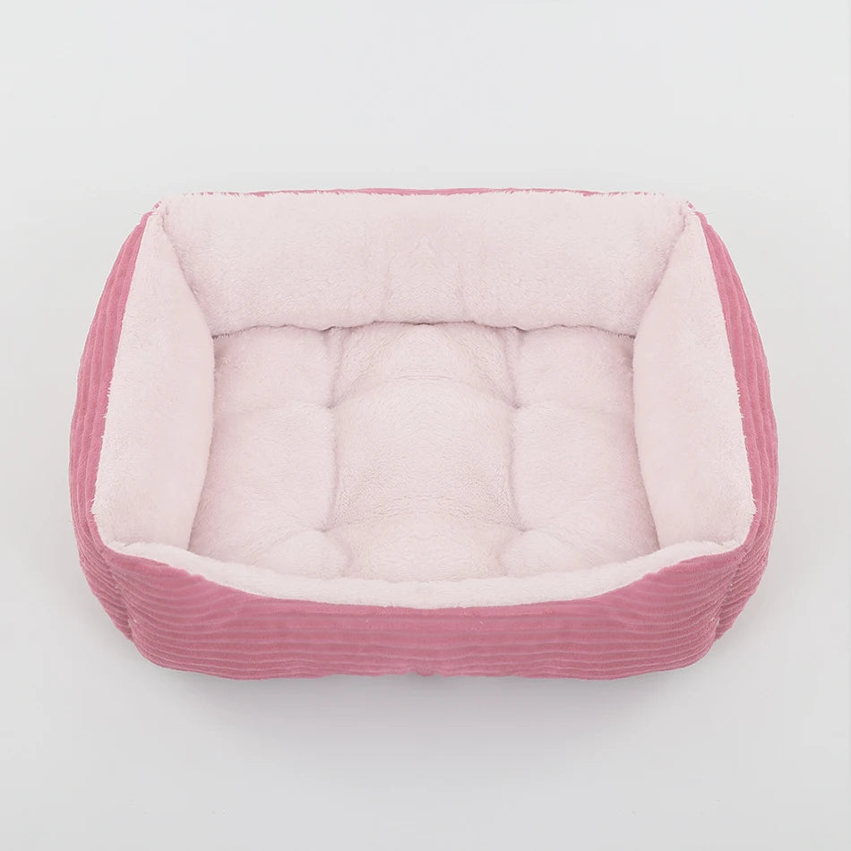 Square Plush Bed 6