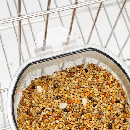 Bird Plastic Feeding Bowl